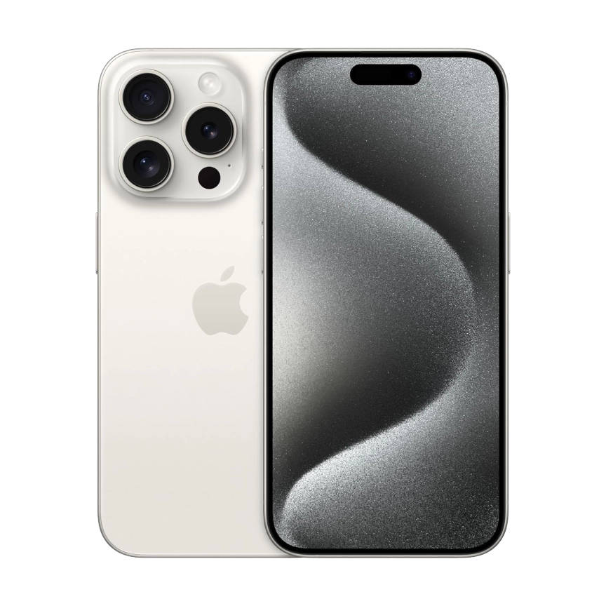 iPhone 15 Pro – Titanio Blanco, 1TB, Impecable
